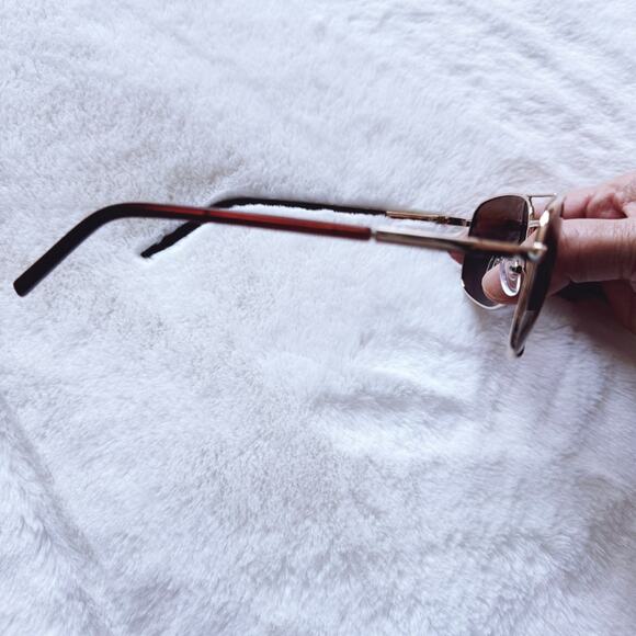 Tessa Brown Rectangular Polarized Sunglasses - Picture 7 of 13